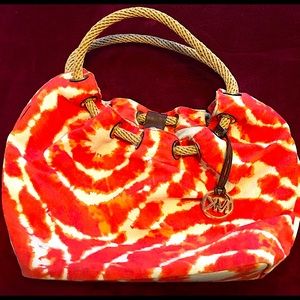 Michael Kors Braided Rope Hobo Bag